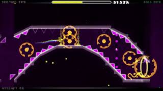 Geometry Dash - extreme chaos by nether (Insane Demon)