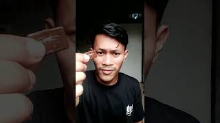 #shorts makan permen kopiko pake tinta hitam #tiktok