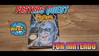 FESTERS QUEST AND NINTENDO CASES RARE FIND REVIEW!!!😁😁😎😎😎❤️❤️