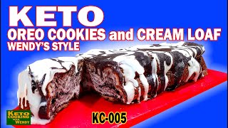 KETO OREO COOKIES and CREAM LOAF WENDY STYLE