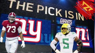 Draft Reaction!!! | Joe Schoen Era Has Begun | Grade: A+ 1st RD