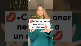 💋•Como poner nervioso a un chico•💋 #reels #youtube #viral #tiktok #youtubeshorts #humor