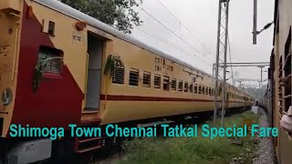 Arrival at Mysore Junction Parallel action  KSR Bengaluru Mysore Superfast