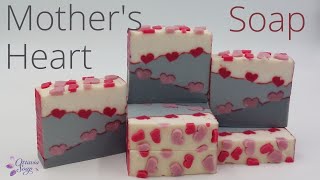 Mother’s Heart Soap   – soap with embeds Tutorial – Subtitled