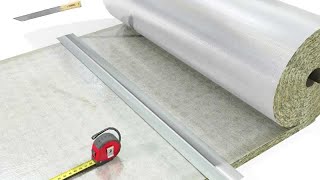 PAROC Hvac Lamella Mat AluCoat Fix