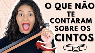 COMO usar CINTO CORRETAMENTE