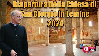 “Riapertura della Chiesa di San Giorgio in Lemine: Un Tesoro Romanico Ritrovato”