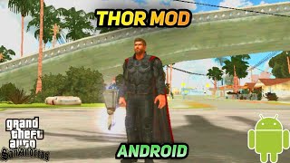 Gta Sa Thor Mod | Gta Sa Thor Mod Android | Thor Mod Gta Sa Android | Thor Mod With Powers | Gta Sa