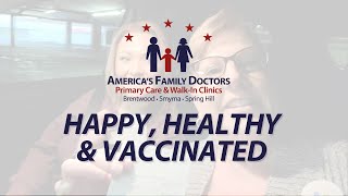 Happy, Healthy & Vaccinated at AFD