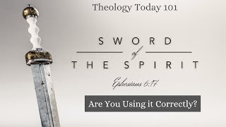 Scripture Bites: Are You Using the SWORD Correctly? (Ephesians 6: 17)