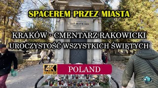 01.11.2024 r. Uroczystość Wszystkich Świętych na Cmentarzu Rakowickim – Pamięć i Refleksja 🕯️