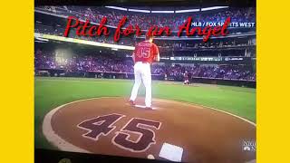 PITCH FOR AN ANGEL (TYLER SKAGGS ) Fans say their final goodbye today.