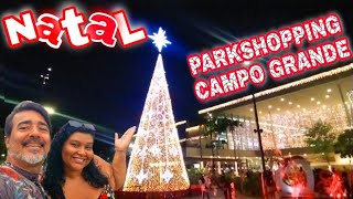 ParkShopping Campo Grande com Natal Luz no dia do Black Friday.