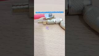 Nozzle Keran + Sprayer Cuci Ac Bengkok Konektor Slip Lock | 3 Serangkai Teknik