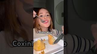 Coxinha de coco