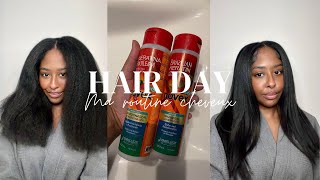 Ma routine cheveux naturels + conseils capillaires