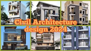 Civil Architecture design 2024 || Home design || Front Design || 3D Model ||