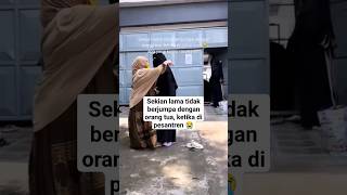 Masha Allah ukhti bercadar bertemu dengan orang tua nya