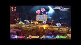 Kirby Star Allies Gameplay - Level 2, Donut Dome Switch Gameplay