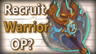 a MimoMa classic 2018 - Recruit Warrior OP?- Hearthstone