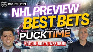 NHL BEST BETS: Free Picks | Predictions | Props | Dec 12th