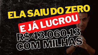 Live: Como a Sônia Começou do Zero e Já Lucrou R$ 43.060,13 Com Milhas Aéreas