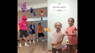 WE DID THE APT DANCE BY ROSE & BRUNO MARS #shorts #apt #dancemoves