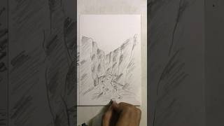 River canyon - Oi Santos #menggambar #drawing #shortsfeed