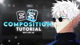 Complete Composition Tutorial On CapCut | Manga  Animation Tutorial