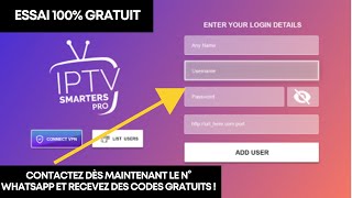 Comment Configurer IPTV Smarters Pro + Codes de Connexion Gratuits (2024)