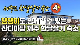 제주도 #한달살기 숙소_판포포구사이빌리지 1층