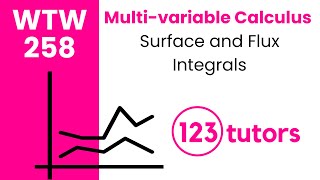 Multi-variable Calculus | WTW 258 | Surface and Flux Integrals by 123tutors