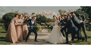 Le clip vidéo de mariage dynamique d'Anne-Sophie & Sylvain au Manoir de Kerhuel | Sony A7SIII