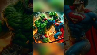 Superman vs Hulk  #shorst #StrongClawsShowdown