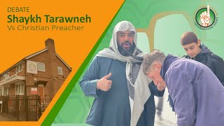 Christian Preacher is left Speechless VS Shaykh Mohammed Tarawneh  🔥😮😮