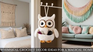 Charming Crochet Decor for a Whimsical Home 🏡 Colorful & Cozy Ideas!