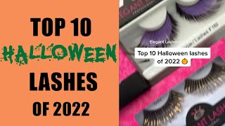 Top 10 Halloween Lashes of 2022