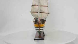 Wooden handicraft Amerigo Vespucci Painted L55 ship model nautical decor for home decoration