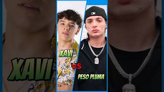 Xavi VS Peso Pluma en Spotify #xavi #pesopluma #ladiabla #thecrigang