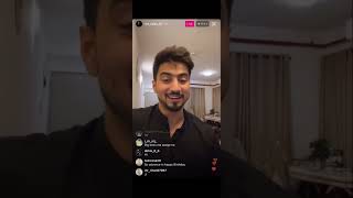 @MrFaisu New Instagram Live 🖤😍