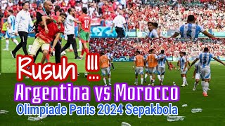 Hasil Argentina vs Maroko di Laga Pembuka Olimpiade Paris 2024 Sepakbola