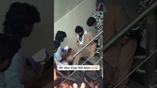 Vijay Deverakonda SLIPS & FALLS From The Stairs 😱 | #shorts #viral #trending #ytshorts