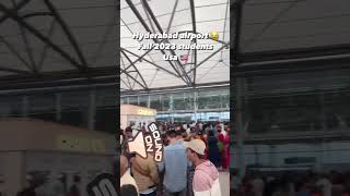 Ragiv gandhi airport is busy with students || Mana Hyderabad || Subscribe