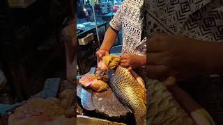 WOW Amazing Carp fish cutting video | carp fish cutting skills & #shorts #fish #fishing