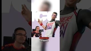 Nick eh 30 shows his icon skin! #fortnite #gaming #viral #shorts #nickeh30