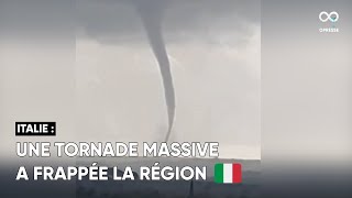 En Sicile, au moins un homme est mort suite à une tornade et à des inondations