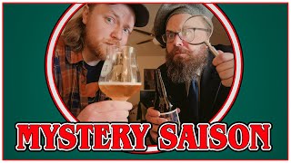 Saison's Greetings:  A Glass to Grain Mystery Homebrew Saison