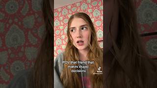 POV that one dumb friend 🙄 #viral #trend #relatable #funny #skit #friends #shorts