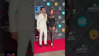 Beautiful Couple Kriti Kharbanda & Pulkit Samrat😍at HT India's Most Stylish Awards 2023 #shorts