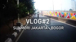 Sunmori jakarta ke  bogor dan mencoba kuliner soto kuning Bogor Vlog #2